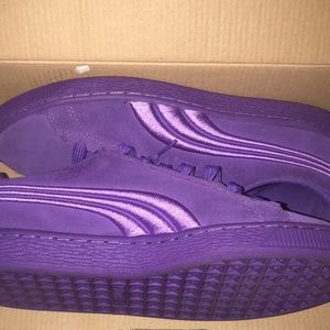 Purple puma size 7